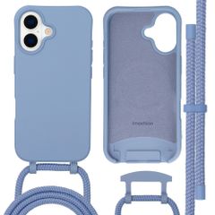 imoshion Color Backcover mit abnehmbarem Handykette und MagSafe Apple iPhone 17 - Ash Blue