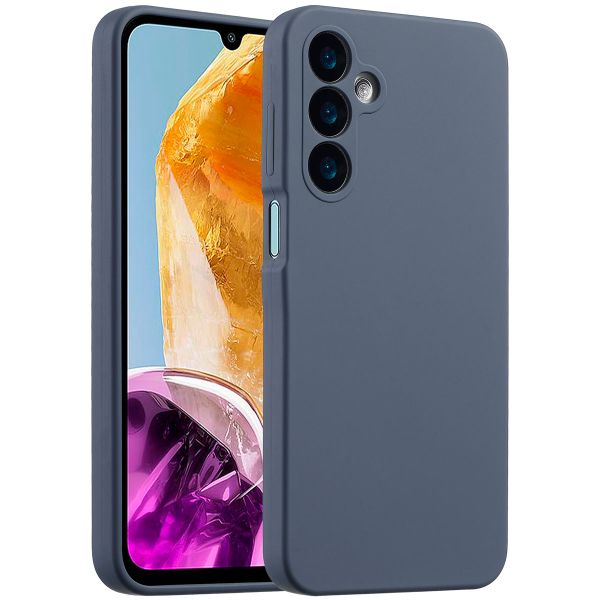 Accezz Liquid Silikoncase für das Samsung Galaxy A16 (5G) - Dunkelblau