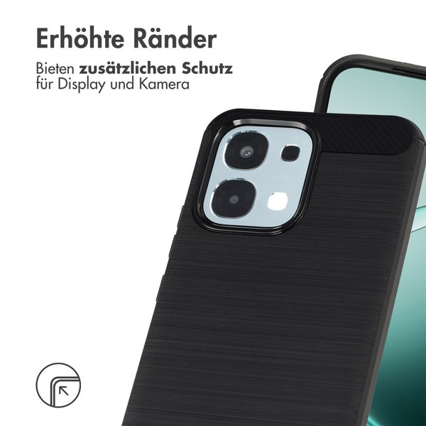 imoshion Brushed Back Cover Oppo A6 Pro (5G) - Schwarz
