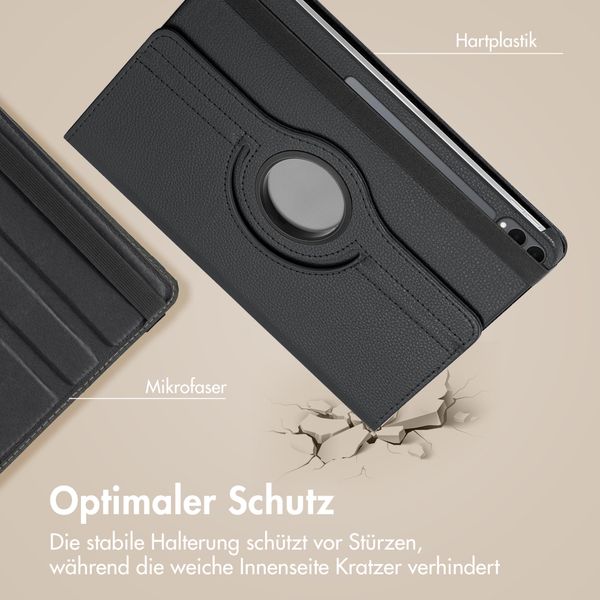 imoshion 360° drehbare Klapphülle Samsung Galaxy Tab S11 Ultra - Schwarz