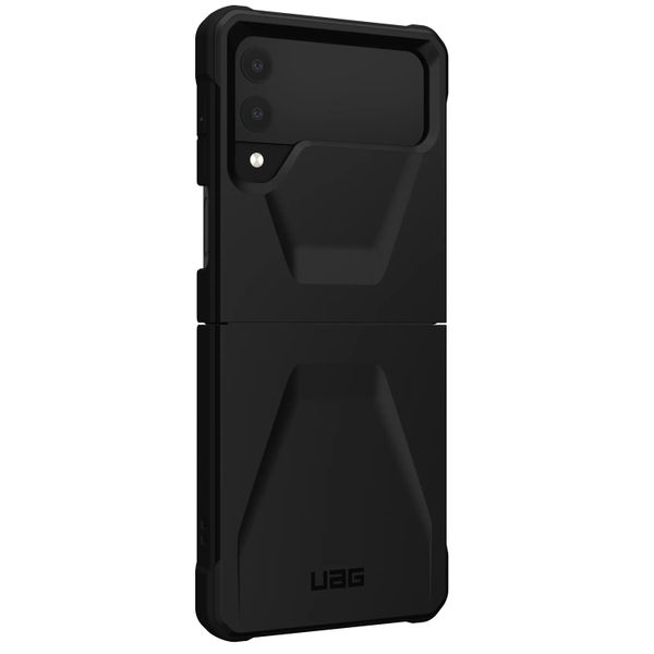 UAG Civilian Backcover für das Samsung Galaxy Z Flip 4 - Schwarz