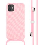 imoshion Silikonhülle design mit Band für das iPhone 11 - Retro Pink