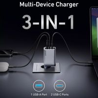 Anker Prime Charger 100 watt GaN | 3 Anschlüsse