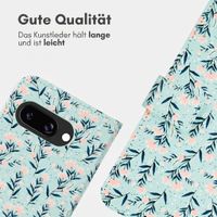 imoshion Design Klapphülle Google Pixel 9A - Blue Flowers