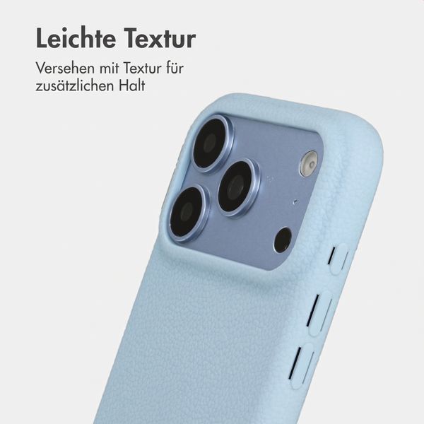 imoshion Texture Backcover Apple iPhone 18 Pro Max / 17 Pro Max - Hellblau