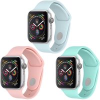 imoshion Silikonband Multipack Apple Watch Series 1-10 / SE / Ultra (2) - 42/44/45/49/45 mm