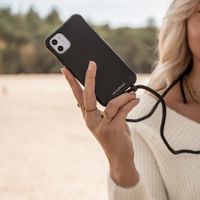 imoshion Color Backcover mit abtrennbarem Band Apple iPhone 12 (Pro) - Schwarz