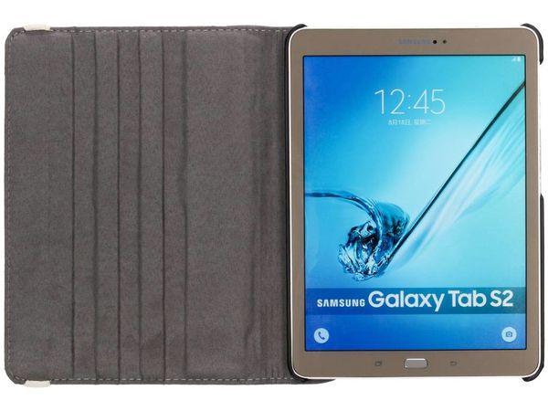 360° drehbare Design Tablet-Klapphülle Galaxy Tab S2 9.7