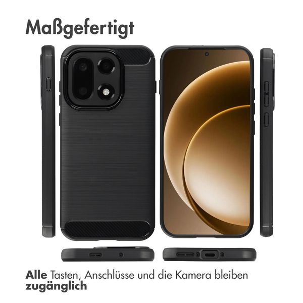 imoshion Brushed Back Cover OnePlus 15 - Schwarz