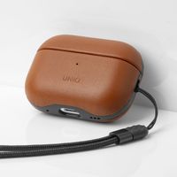 Uniq Terra Echtleder-Hülle für Apple AirPods Pro 2 - Toffee Brown