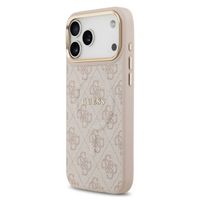 Guess Classic 4G Logo Backcover MagSafe Apple iPhone 17 Pro Max - Rosa