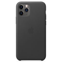 Apple Leder-Case Schwarz für das Apple iPhone 11 Pro