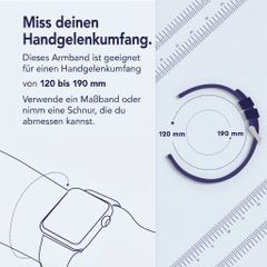 imoshion Mailändische Magnetarmband für Apple Watch | 38/40/41/42 mm - Starlight