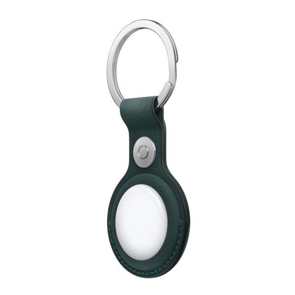 Apple Apple AirTag Feingewebe Schlüsselanhänger - Dunkelgrün