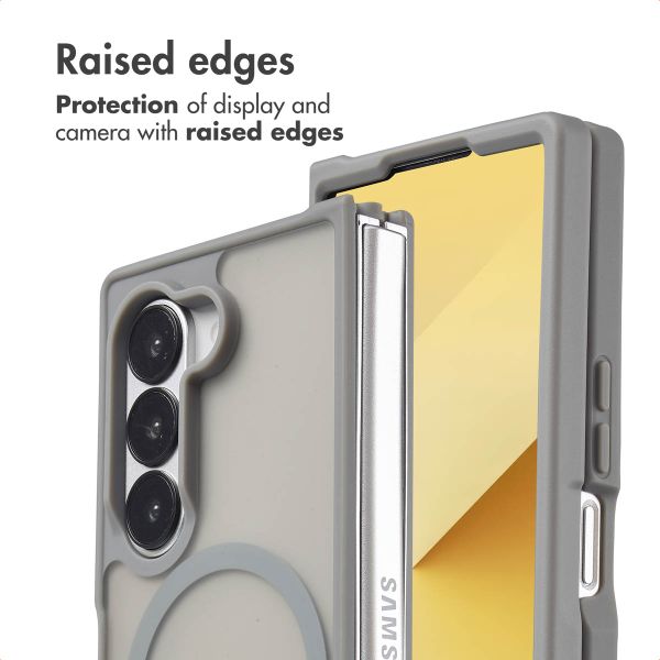 imoshion Color Guard Back Cover mit MagSafe Samsung Galaxy Z Fold 6 - Grau
