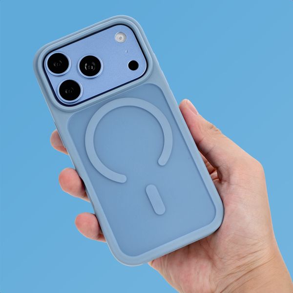 imoshion Color Guard Back Cover mit MagSafe Apple iPhone 18 Pro / 17 Pro - Hellblau