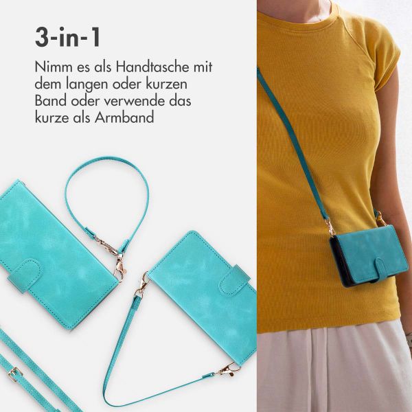 imoshion Klapphülle mit Kordel Samsung Galaxy A56 - Türkis