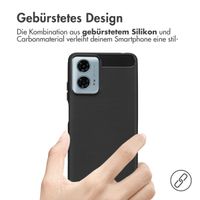 imoshion Brushed Back Cover für das Motorola Moto G24 Power - Schwarz