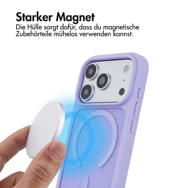 imoshion Color Guard Back Cover mit MagSafe Apple iPhone 18 Pro / 17 Pro - Lila