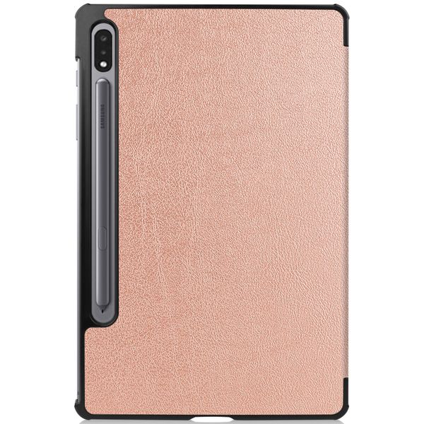 imoshion Trifold Klapphülle Samsung Galaxy Tab S8 / S7 - Rosé gold
