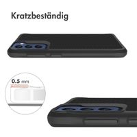 imoshion Rugged Hybrid Carbon Case Samsung Galaxy S21 FE - Schwarz
