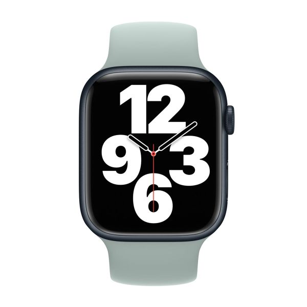 Apple Silikon Solo Loop für das  Apple Watch | 38/40/41/42 mm - Größe 2 - Succulent
