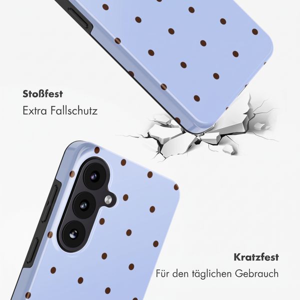 Selencia Vivid Rückabdeckung mit MagSafe Samsung Galaxy S26 FE - Happy Dots Digital Sky
