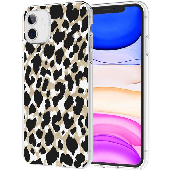 imoshion Design Hülle für das iPhone 11 - Leopard / Schwarz