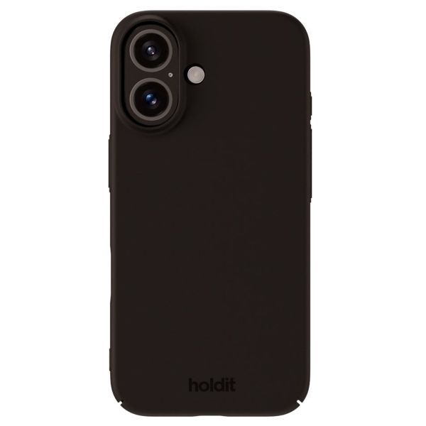 Holdit Slim Case für das iPhone 16 Plus - Black