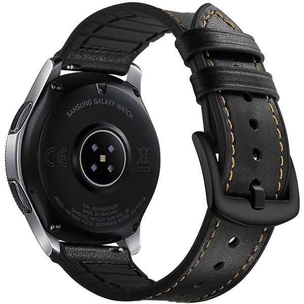 imoshion Echtes Lederband Watch 46/Gear S3 Frontier/S3 /3 45mm