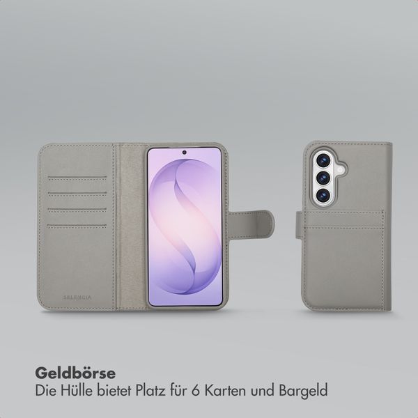 Selencia Olyn Abnehmbare Bookcase mit MagSafe Samsung Galaxy S26 - Grau