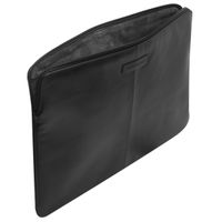 dbramante1928 Skagen Pro - Laptop Hülle 14 Zoll - Laptop Sleeve - Echtes Leder - Apple MacBook Pro 14 Zoll - Black