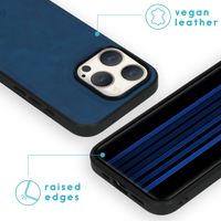 imoshion Entfernbare 2-1 Luxus Klapphülle für das iPhone 15 Pro - Blau