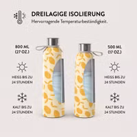 Burga Water Bottle - 500 ml - Lemon Tart