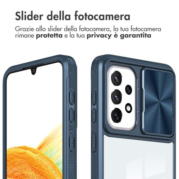 imoshion Back Cover mit Kameraschieber Samsung Galaxy A23 (5G) - Dunkelblau