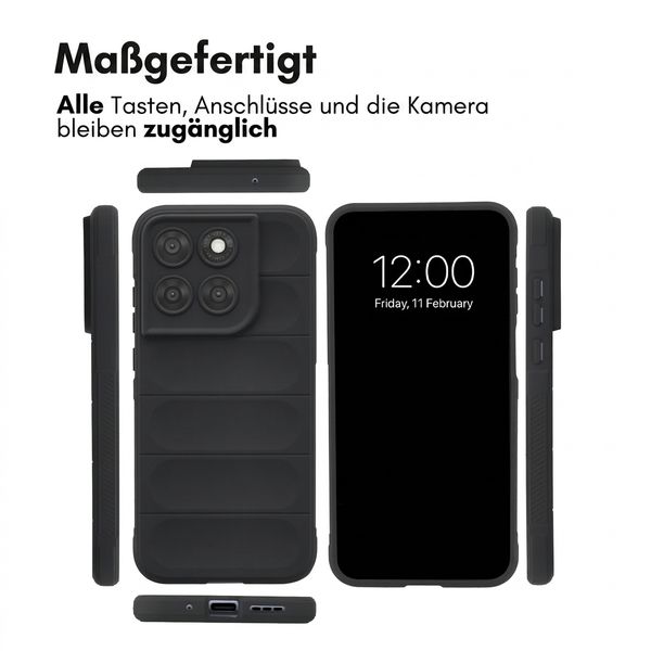 imoshion EasyGrip Backcover Motorola Moto G77 - Schwarz