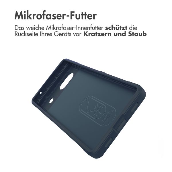 imoshion EasyGrip Back Cover für das Google Pixel 7a - Dunkelblau