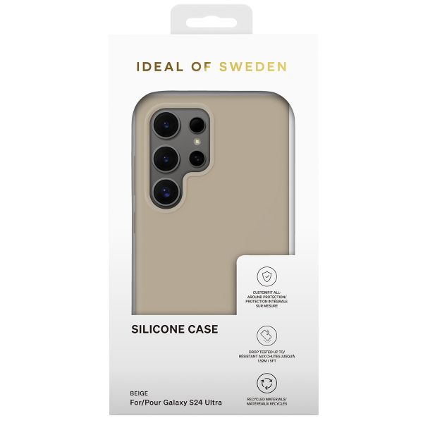 iDeal of Sweden Silikon Case für das Samsung Galaxy S24 Ultra - Beige