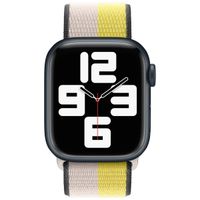 Apple Sport Loop Armband für das Apple Watch Series 1 bis 9 / SE (38/40/41 mm) | Series 10 (42 mm) - Oat Milk/Lemon Zest