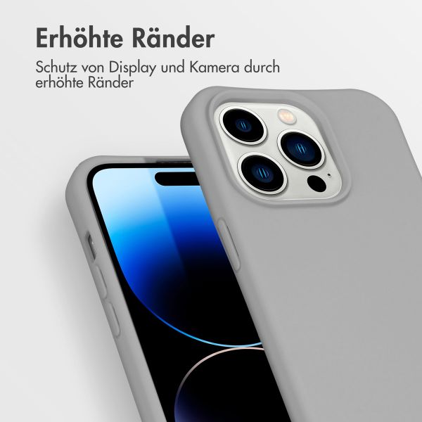 imoshion Color Backcover mit abtrennbarem Band für das iPhone 14 Pro - Grau