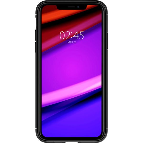 Spigen Rugged Armor Case fürSchwarz iPhone 11 Pro