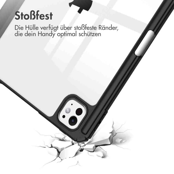 imoshion Trifold Hardcase Klapphülle Apple iPad Pro 13 (2024) M4 - Schwarz