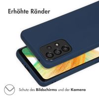 imoshion Color TPU Hülle für das Samsung Galaxy A33 - Dunkelblau