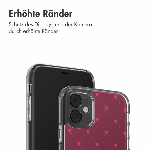 imoshion Design Hülle Apple iPhone 11 - Crush Check Coral Dust