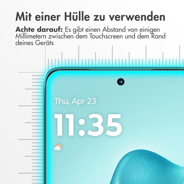 Accezz Screen Protector aus gehärtetem Glas Motorola Edge 60 Fusion