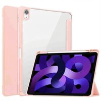 imoshion Trifold Hardcase Klapphülle Apple iPad Air 11 Zoll (2025) M3 / (2024) M2 / Air 5 (2022) / Air 4 (2020) - Rosa