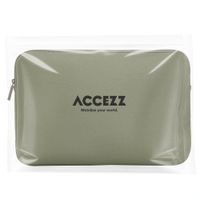 Accezz Basic Laptop Hülle 13-14 Zoll - Laptop Sleeve - Grün