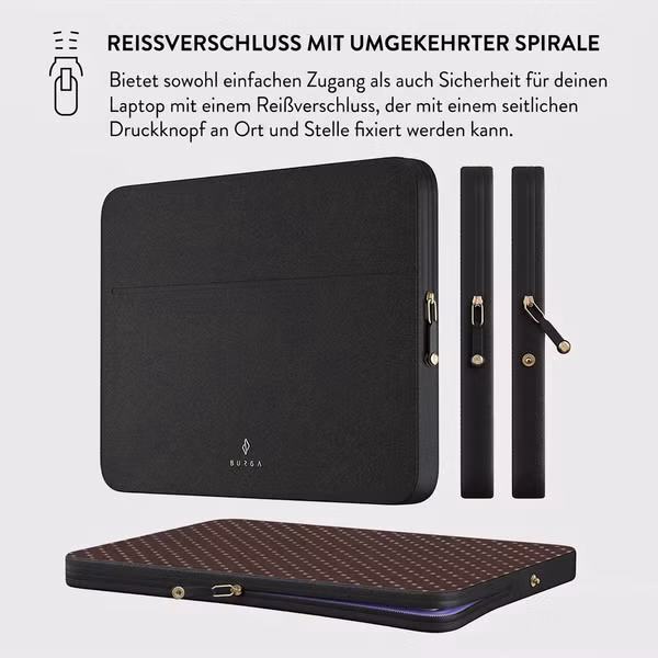 Burga Laptop Hülle 14 Zoll - Laptop Sleeve - Sorry Busy