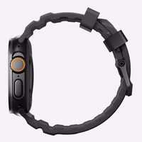 Nomad Rocky Point Armband für das  Apple Watch Series 1 t/m 11 / SE / Ultra (44/45/46/49 mm) - Storm / Black