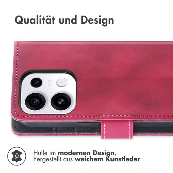 imoshion Klapphülle mit Kordel Oppo Reno 16 F - Rot